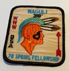 OA Lodge 318 Waguli 1978 Spring Georgia   Event Boy Scout FD0