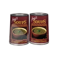Amy's Soup Curried Lentil Fridge Locker Magnet Lot Of 2