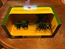 1/64 John Deere 8430 Tractor With Field Cultivator New in Box