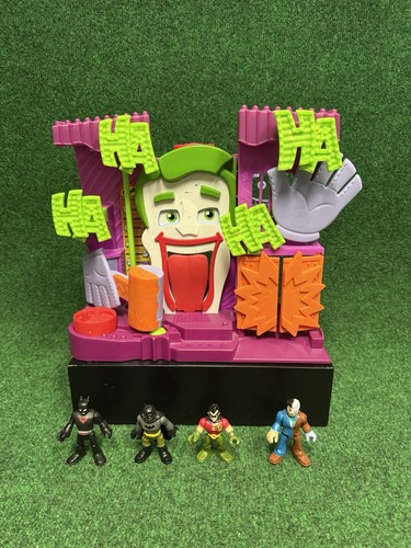 Fisher Price Imaginext "The Joker Fun House" Batman Playset 2009 w/ Figures! - Picture 1 of 5