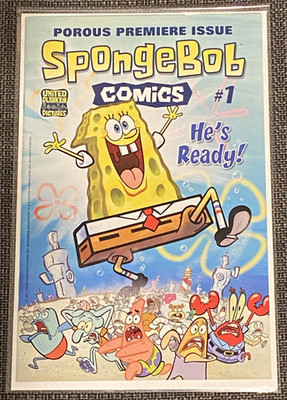 SpongeBob Comics FACSIMILE EDITION #1 2011 Porous Premiere Issue Rare