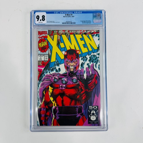 X-Men #1 - Marvel Comics, 1991 Chris Claremont Acolytes White Pages CGC 9.8