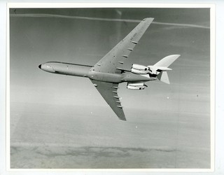 Photograph of Vickers VC10 9G ABO for Ghana Airways in Flight c. late 1964/65
