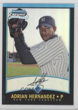 2001 Bowman Chrome Rookie Refractors Adrian Hernandez #126 qw7