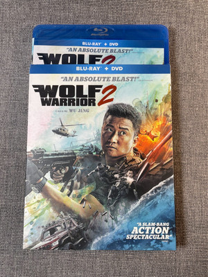 Wolf Warrior 2 Blu-ray DVD Combo Pack w/Slipcover Wu Jing Film Sealed Brand NEW