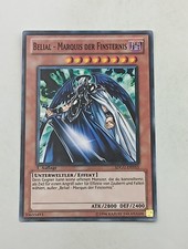 Yu-Gi-Oh Einzelkarte Belial - Marquis der Finsternis bespielt