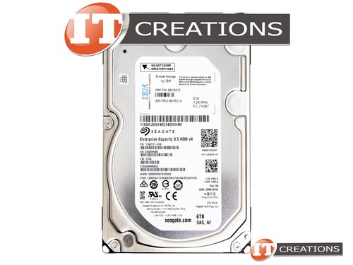 SEAGATE 6TB 7.2K SAS 3.5 LFF ENTERPRISE CAPAC 6GB/S FESTPLATTE ST6000NM0054-IBM - Bild 3 von 3