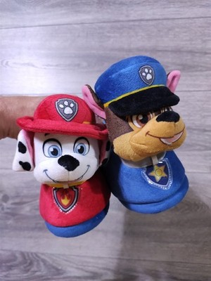 Paw Patrol Slippers Little Boys 7-8 Chase Marshall House Shoes Kids