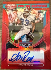 Andre Reed Cards, Rookie Card and Autographed Memorabilia Guide 42