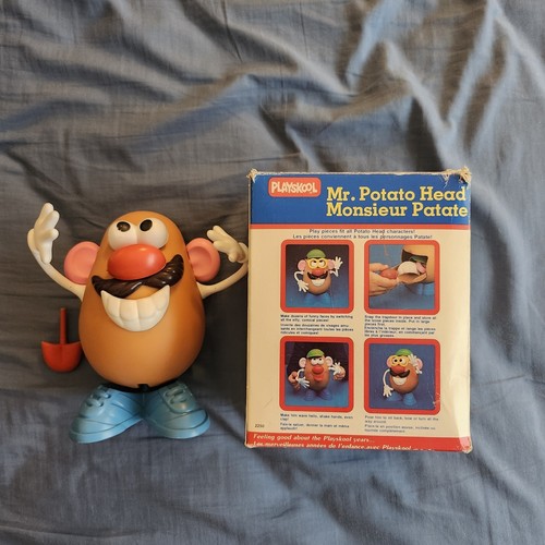 Mr. Potato Head Vintage 1986 Hasbro Playskool w/ Box - Picture 3 of 4