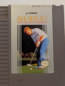 Nintendo NES Jack Nicklaus Greatest 18 Holes Major Championship Golf Cartridge 