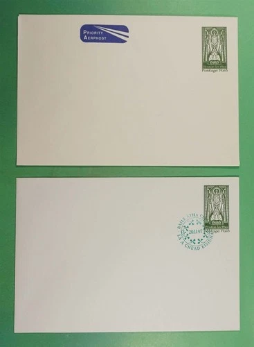 DR WHO 1997 IRELAND 2 FDC STATIONERY USED & UNUSED R28431