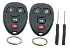 Key Fob Shell Case Replacement Fits for 2007-2014 Chevy Suburban 4 Buttons A