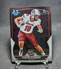 Austin Stogner 1st Rookie RC 2022 Bowman Chrome U University Card #84 Sooners 