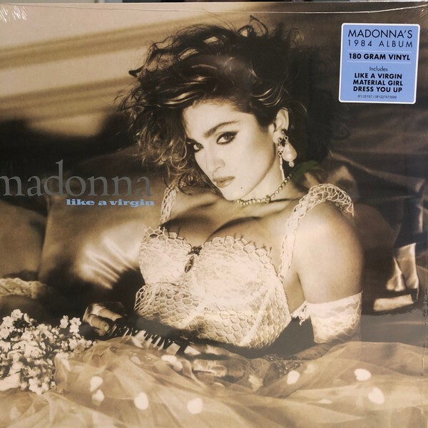 MADONNA LP Like A Virgin 180 Gram Vinyl Album 1984 Remastered + Hype Skr SEALED