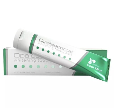 1 PACK OPALESCENCE WHITENING TEETH TOOTHPASTE 4.7 ULTRADENT FRESH MINT DR REC.