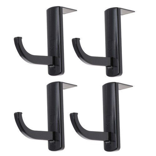 4 Pcs Headset Hook Holder Headphone Stand under Table Earphone Hanger