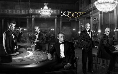 James Bond 007 Skyfall Movie Anniversary JB701 POSTER Print A4 A3 BUY 2 GET1FREE