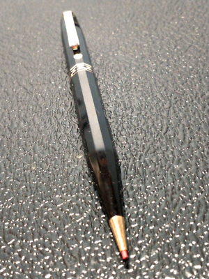 筆記具 Wahl Eversharp Doric WAHL EVERSHARP DORIC VINTAGE MECH PENCIL IN BLACK CELLULOID 14K