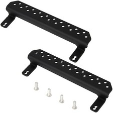 Pedaliera laterale alluminio pedana pedana per telaio Tamiya CC-01 Pajero RC auto