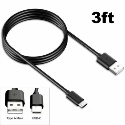 USB-C Charging Cable Cord for Soundcore A3395 Rave Neo Wireless Party Speaker