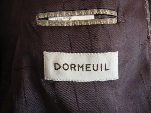 DORMEUIL Marineblauwolle Seide Sommer Amadeus 2-Btn Blazer Jacke 48 EU/38 US - Bild 11 von 12