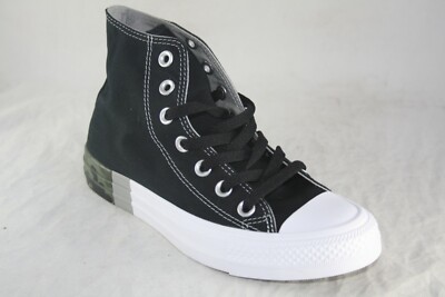 Converse Chuck Taylor All Star Hi Top Sneaker 159549F BLACK/DOLPHIN/WHITE  UNISEX