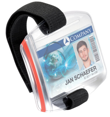 DURABLE Ausweishalter ''OUTDOOR SECURE'' für 1 Ausweis 10 Stück