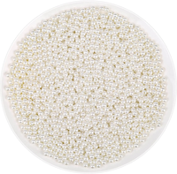 Perlen Zum Basteln, 2000 StüCk Elfenbeinfarbene KüNstliche Perlen, 4 Mm Kleine Z