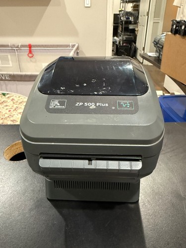 Zebra ZP 500 Plus Direct Thermal Shipping Label & Barcode Printer - NOT WORKING - 第 1/6 張圖片