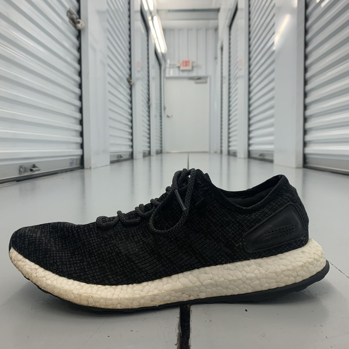 Adidas PureBoost Black Running Shoes Men’s US 8 BA8899 Good Condition Amazon.com | Adidas Men main image 3