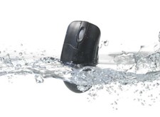 SEAL SHIELD SILVER STORM MEDICAL BLACK WIRELESS OPTICAL MOUSE WASHABLE SSM3WE