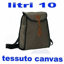 ZAINO PESCA SPINNING BORSA PORTA ACCESSORI ARTIFICIALI BLACK BASS LUCCIO TROTA