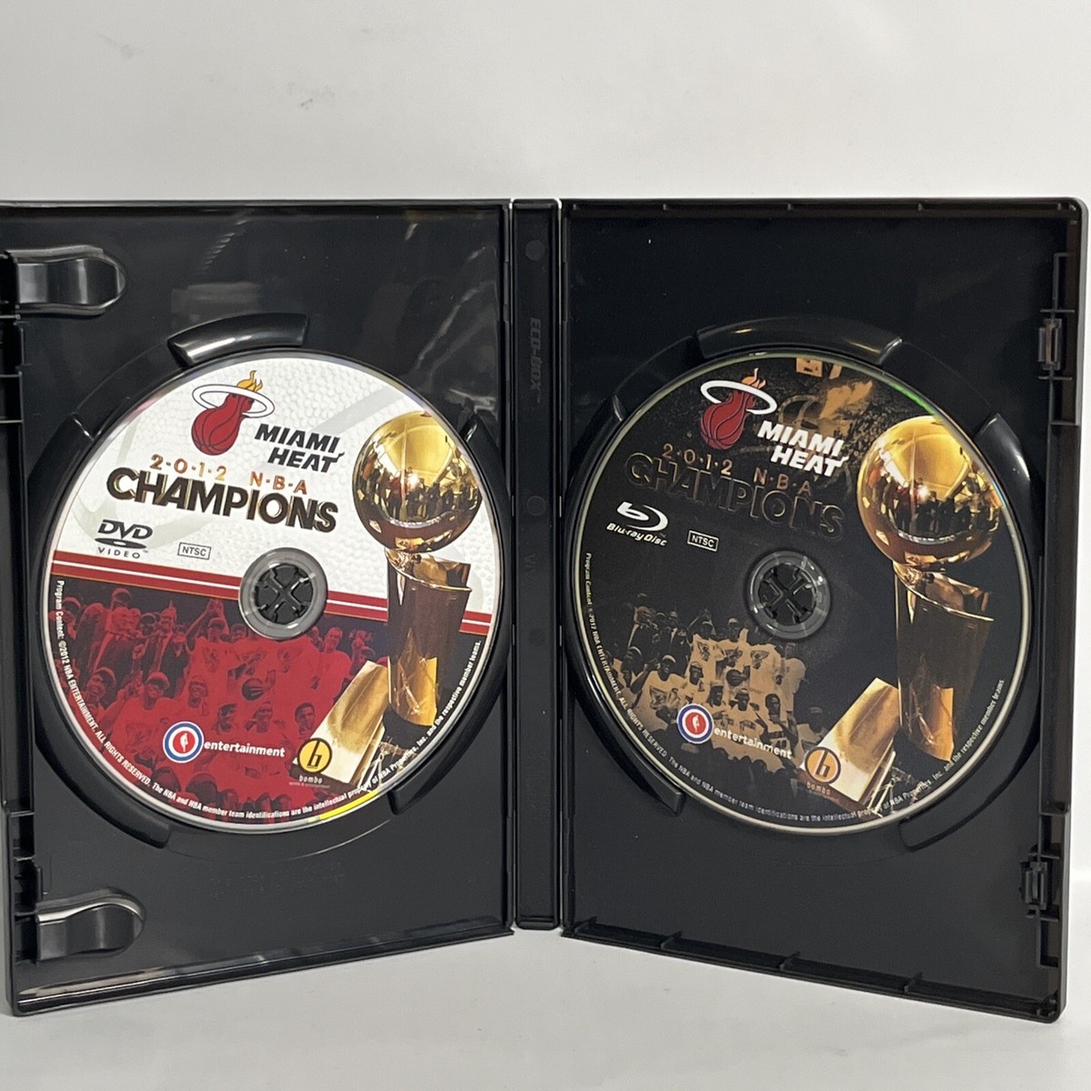 NBA: 2012 NBA Champions - Heat (Blu-ray/DVD, 2012, 2-Disc NBA: 2012 NBA Champions - Heat (Blu-ray/DVD, 2012, 2-Disc