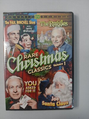 RARE CHRISTMAS CLASSICS VOLUME 1 DVD 4 TV SERIES CHRISTMAS EPISODES NEW SEALED