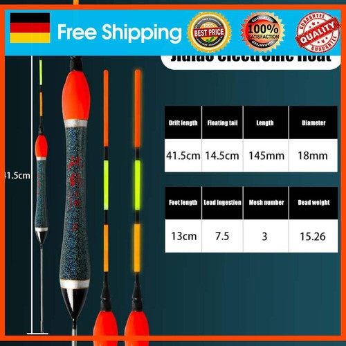 D1 Luminous Fishing Floats Electronic Bobbers Glow In Dark Fishing