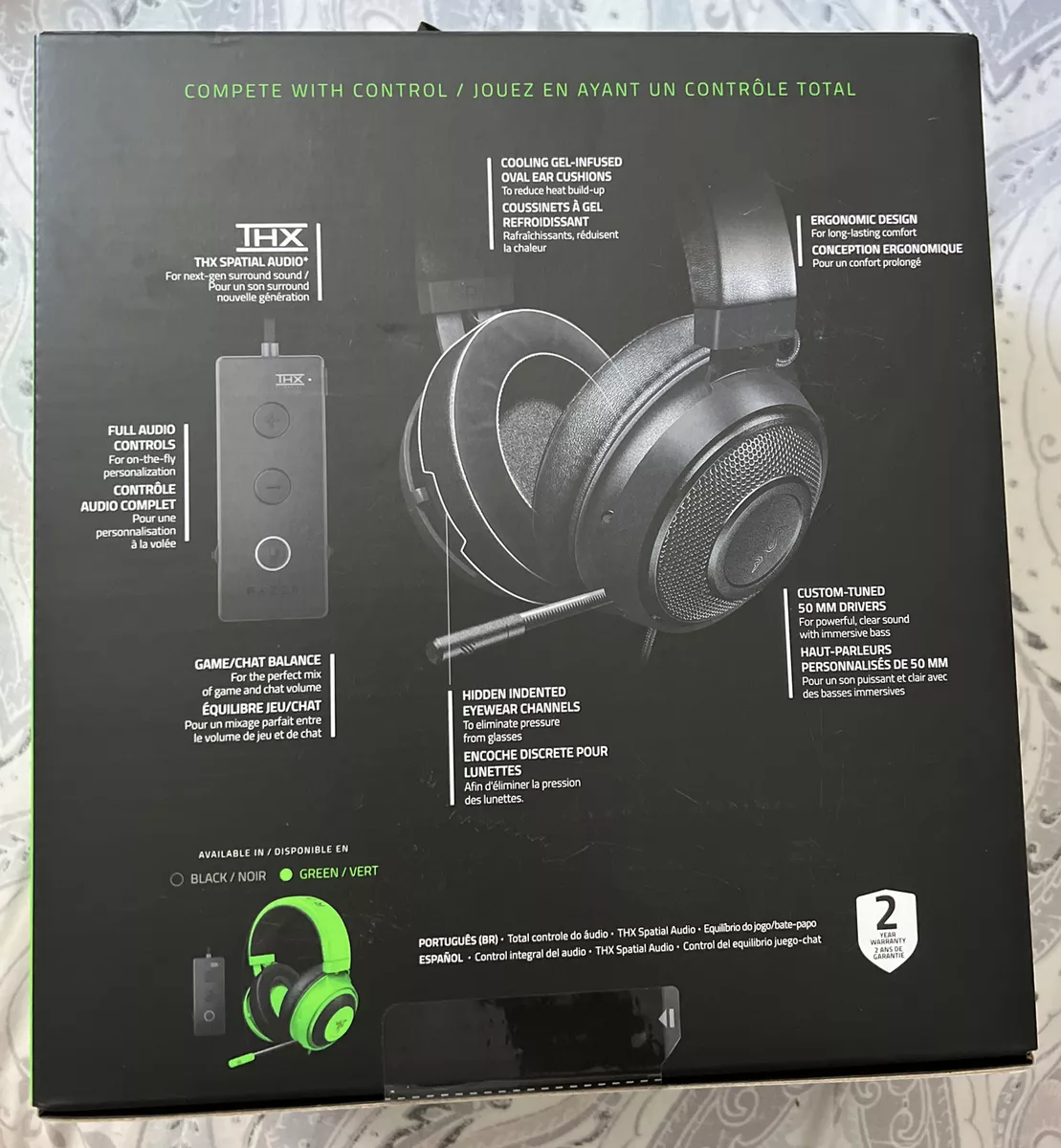 Razer kraken tournament thx spatial audio new arrivals