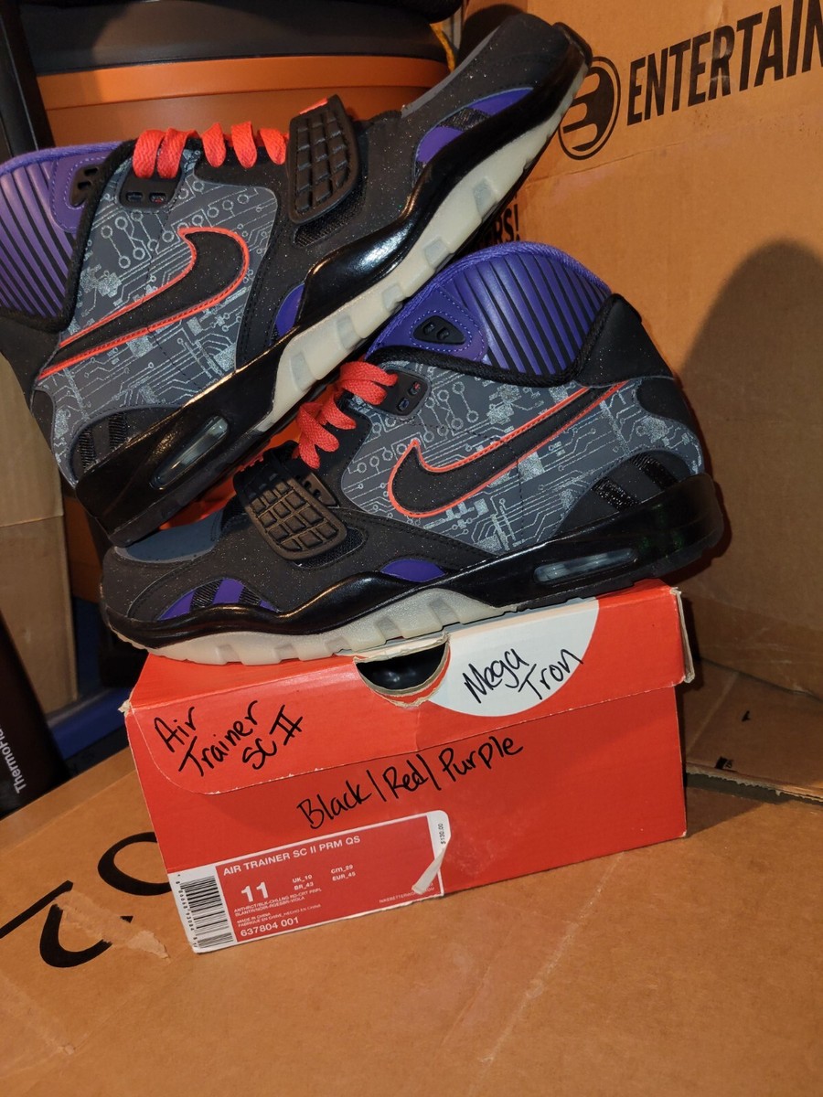 NIKE ナイキ AIR TRAINER SC II PRM QS TRANSFORMERS MEGATRON エア トレーナー 2 プレミアム トランスフォーマー メガトロン スニーカー US10.5/28.5cm 637804‐001 Nike Air Trainer SC 2 Premium QS Megatron Size 11 Transformers