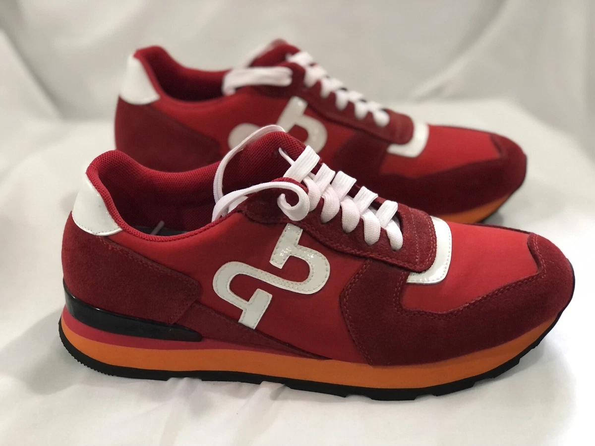 Men's Red Designer Sneakers