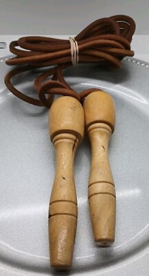 Medieval Jumping Rope Vintage Leather Jump Rope With Wood Handles | eBay