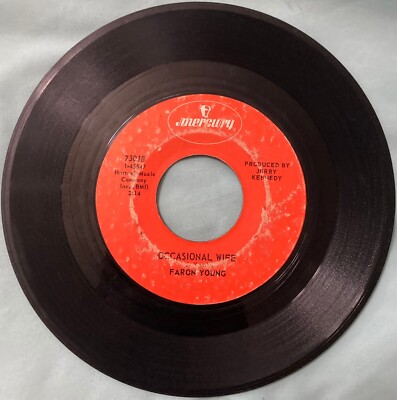 Johnny Rondo Song The Guns Of Johnny Rondo/Occasional Wife Faron Young 7