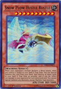 Snow Plow Hustle Rustle - DRL3-EN071 - Ultra Rare - 1st Edition x3 - Near Mint