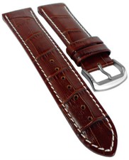 Citizen Eco Drive BL5250 Uhrenarmband 22mm braun Leder Kroko BL5251