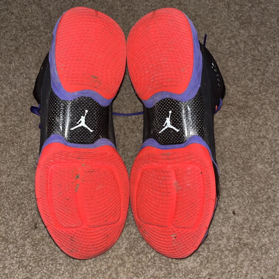 Zapatilla deportiva Nike Air Jordan Melo M10 negra infrarroja 23 Dark Concord talla 11 Eur 45 Foto 4 de 4