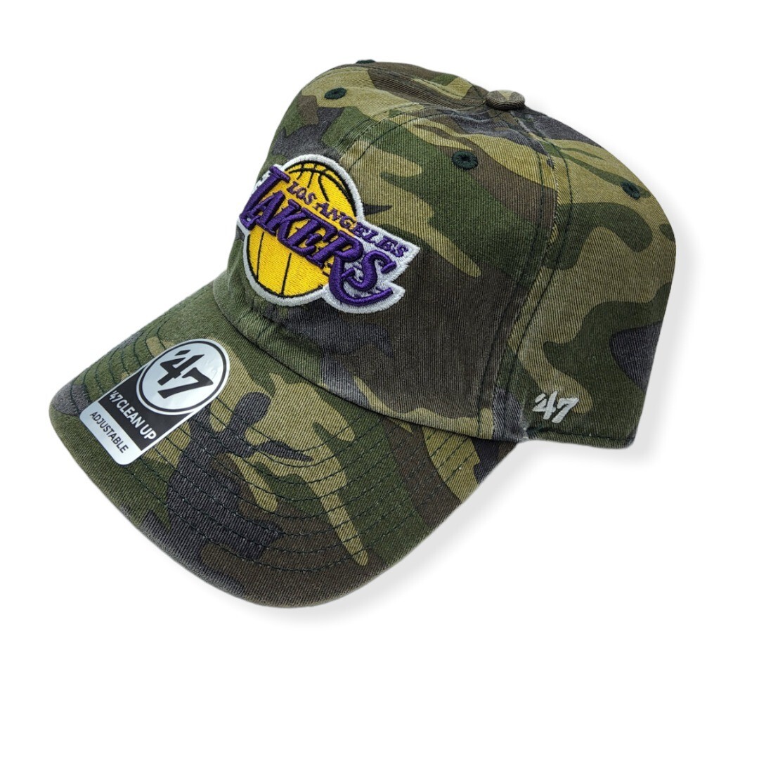 ＊完売間近＊ 47 Brand Los Angeles Lakers Camo キャップ 完売間近＊ 47 Brand Los Angeles Lakers Camo キャップ (47