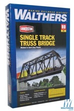 Walthers 933-3185 Single-Track Railroad Truss Bridge Kit HO Scale Train