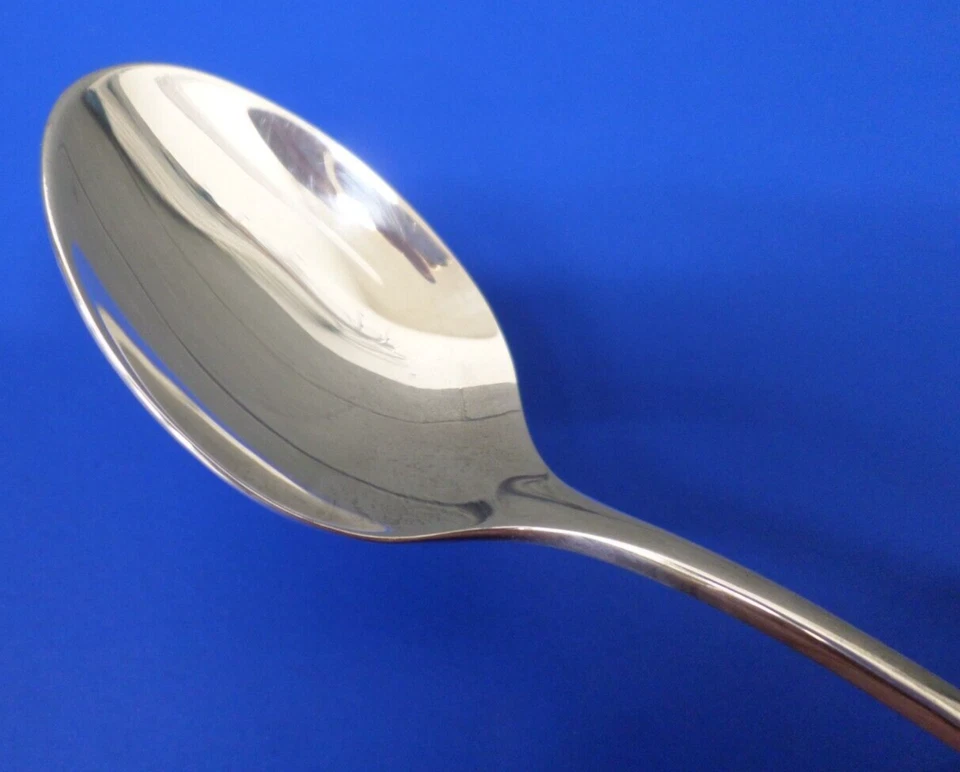 Rosenthal ROMANCE Lunares Brillantes Ovalos 90 Plateado ALEMANIA Cubiertos 6" CUCHARADITA Foto 3 de 4