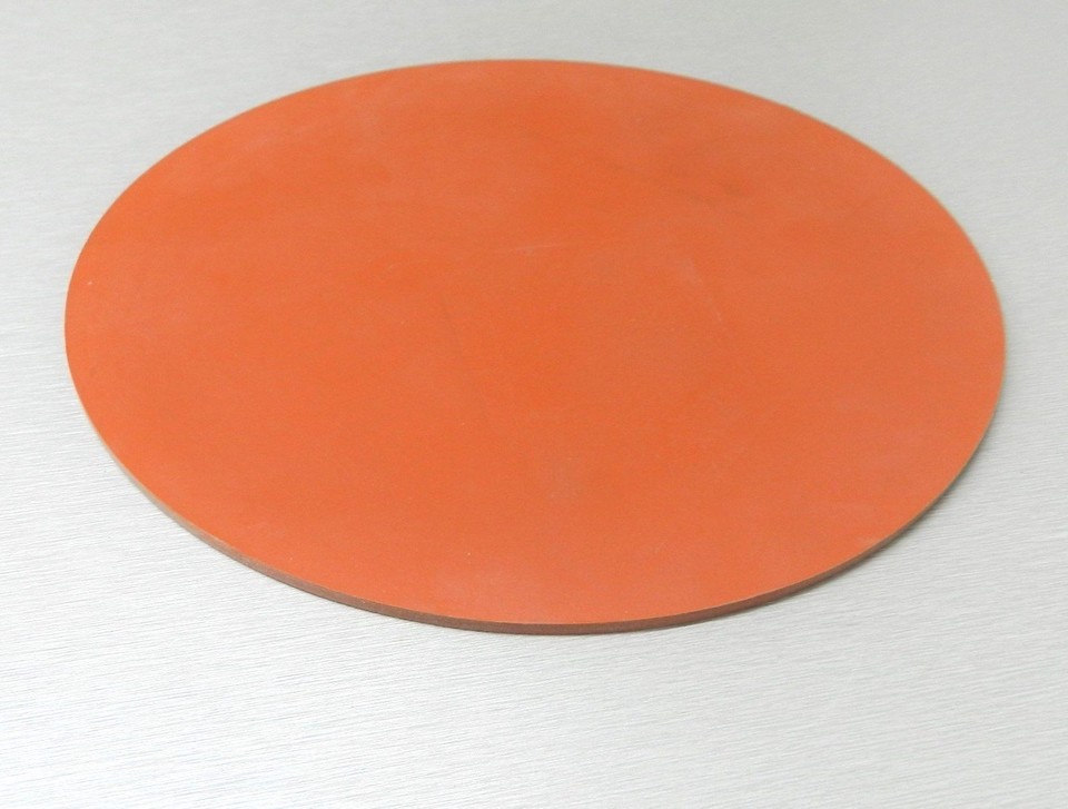 Silicone Rubber Pad 5" Round Disc Heat Absorbent Gasket Jewelry