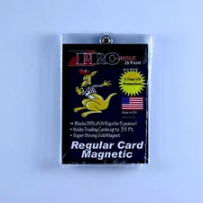 Pro-Mold 35pt Magnetic Trading Card Holder MH35 BN Made In U.S.A. 