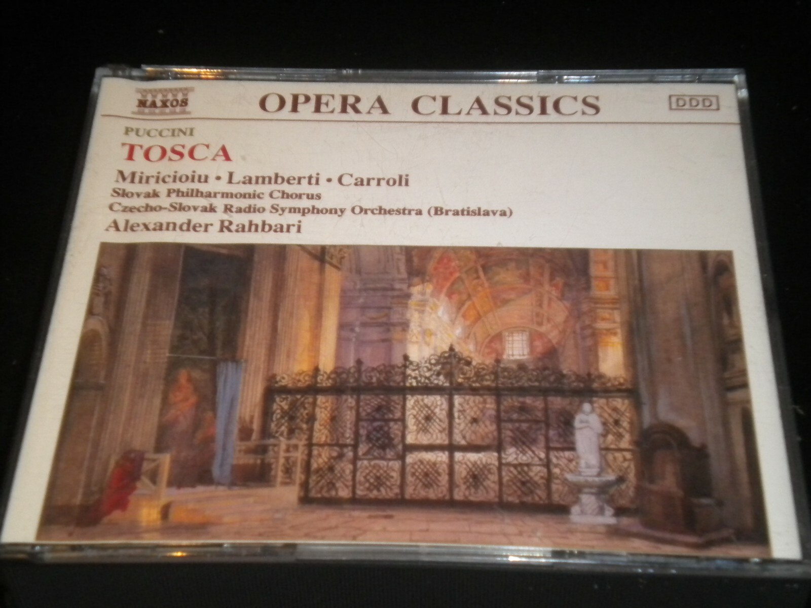 Puccini - Tosca - 2 CD's Album & 62 Page Booklet - Alexander Rahbari